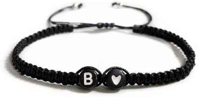 Heart Initial Bracelets